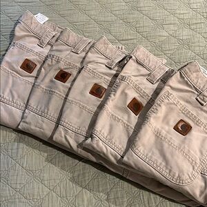 5 prs, Carhartt B151 - Canvas Work Loose Fit Pant